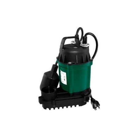 Zoeller Zoeller Automatic Water Ridd'R III Submersible Sump Pump 49-0006, 1/4 HP 49-0006